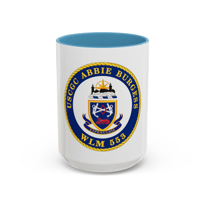 USCGC Abbie Burgess WLM 553 (U.S. Coast Guard) Accent Coffee Mug