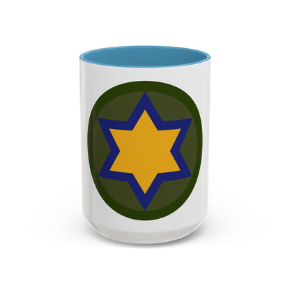 US 66th Cavalry Division (U.S. Army) Accent Coffee Mug