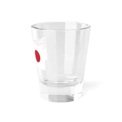 UKJapan flag (United Kingdom) Shot Glass 1.5oz