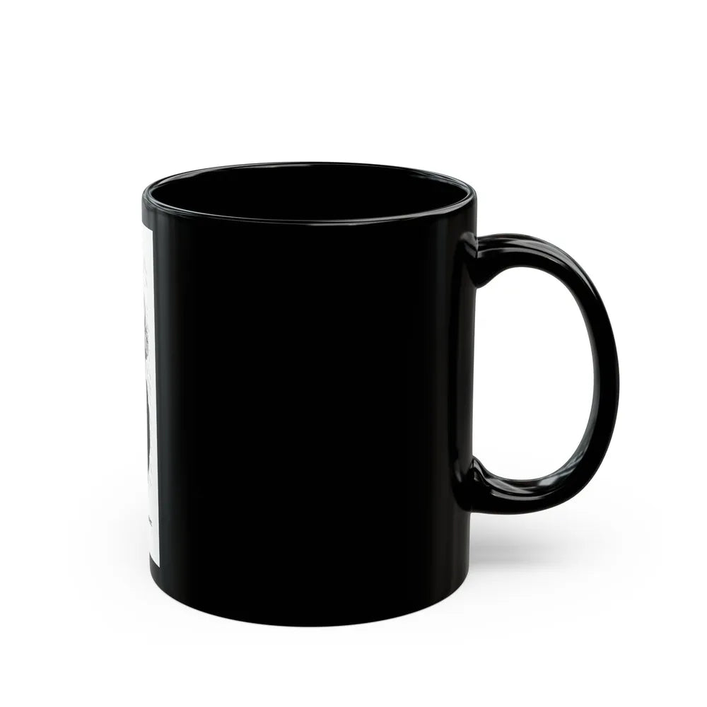 Burberry advertisement, 1937 (1) - Black Coffee Mug-Go Mug Yourself