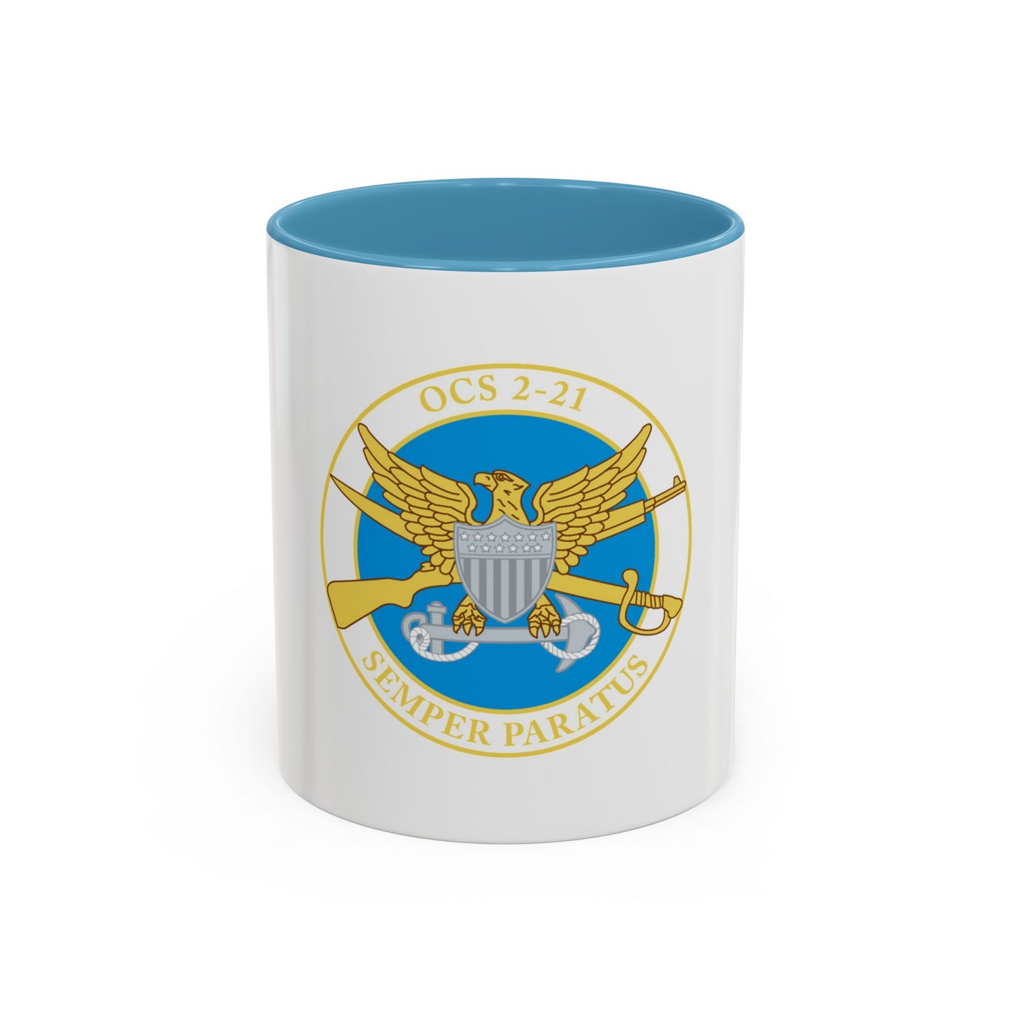 USCG Academy OCS 2 211 (U.S. Coast Guard) Accent Coffee Mug