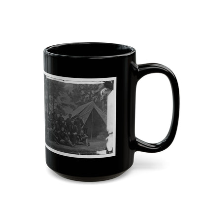 Harrison's Landing, Va. Members Of The Class Of 1860, U.S. Military Academy (U.S. Civil War) Black Coffee Mug