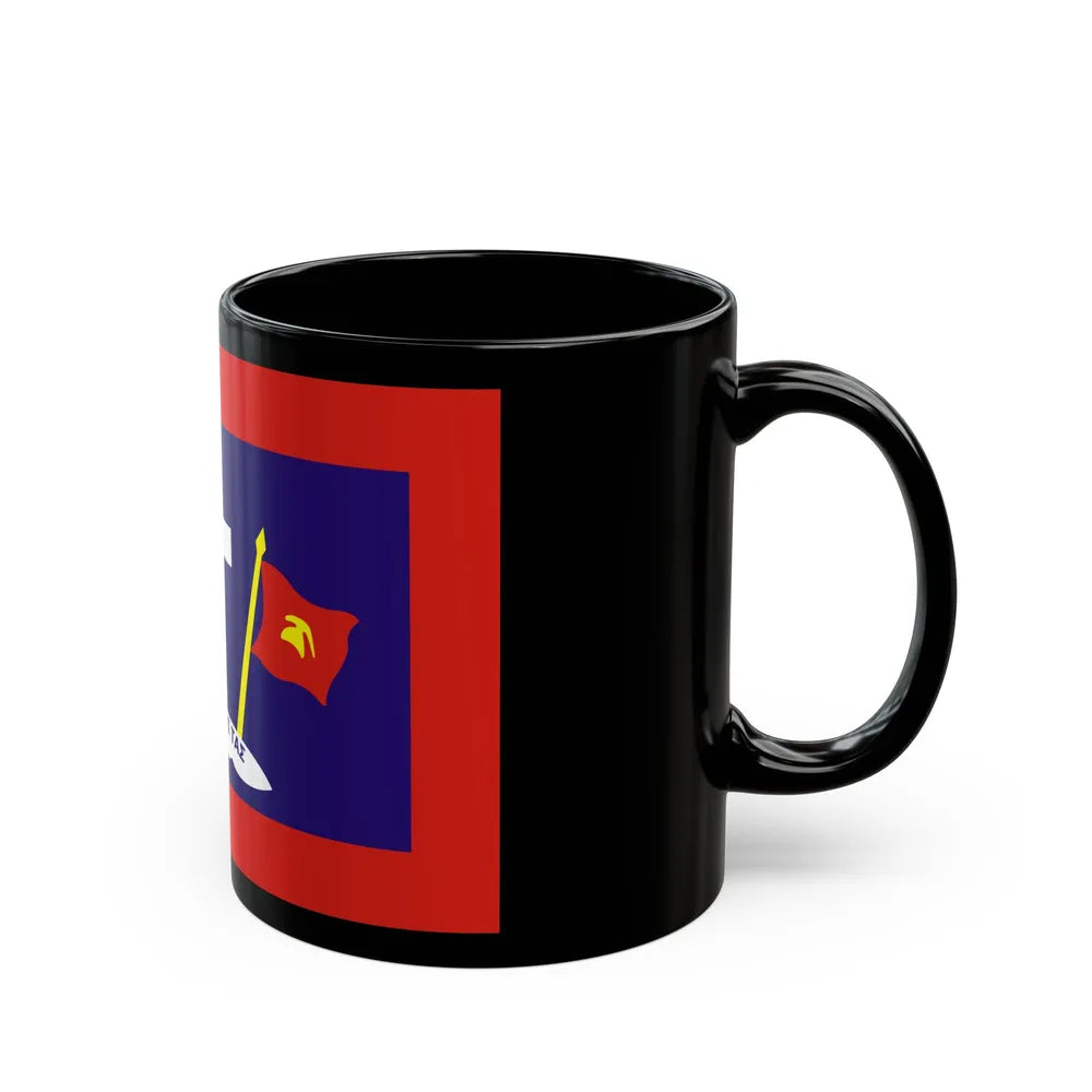 Flag of Hydra Greece - Black Coffee Mug-Go Mug Yourself