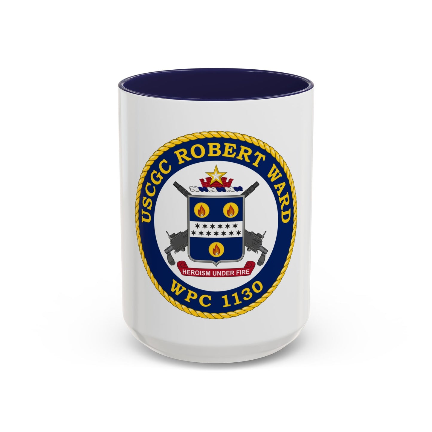 USCGC Robert Ward WPC 1130 (U.S. Coast Guard) Accent Coffee Mug