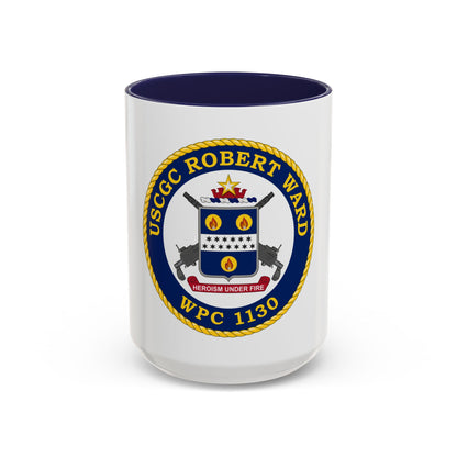 USCGC Robert Ward WPC 1130 (U.S. Coast Guard) Accent Coffee Mug