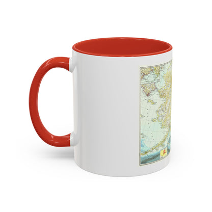 USA - Alaska (1956) (Map) Accent Coffee Mug