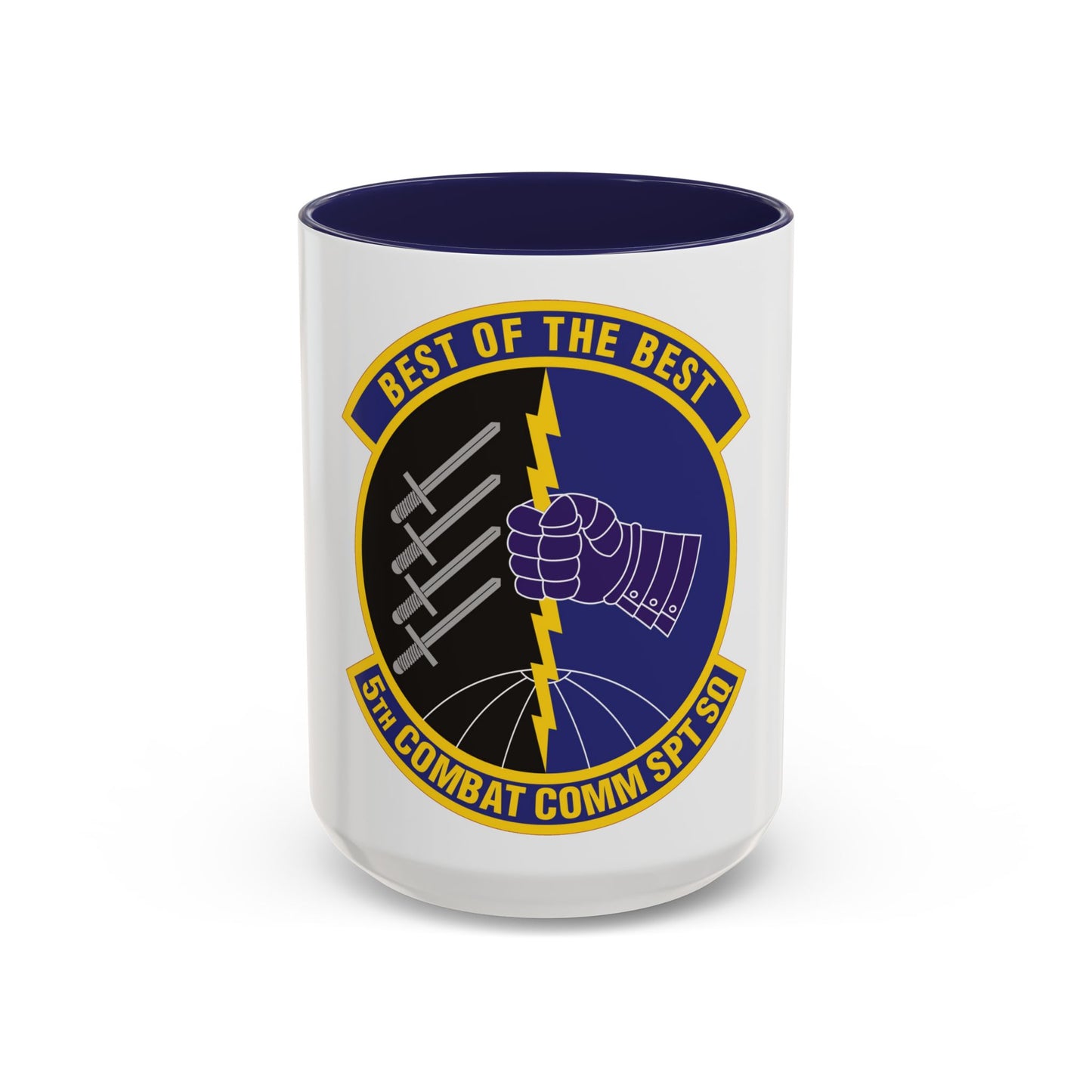 5 Combat Communications Support Squadron ACC (U.S. Air Force) Accent Coffee Mug