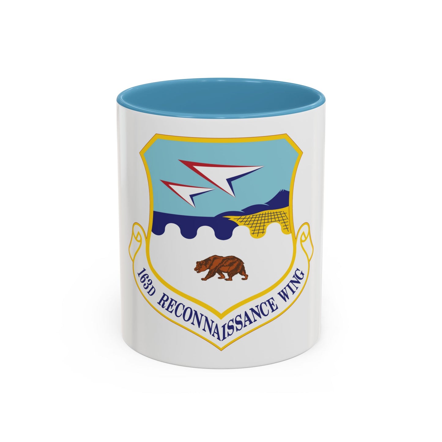 163d Reconnaissance Wing (U.S. Air Force) Accent Coffee Mug