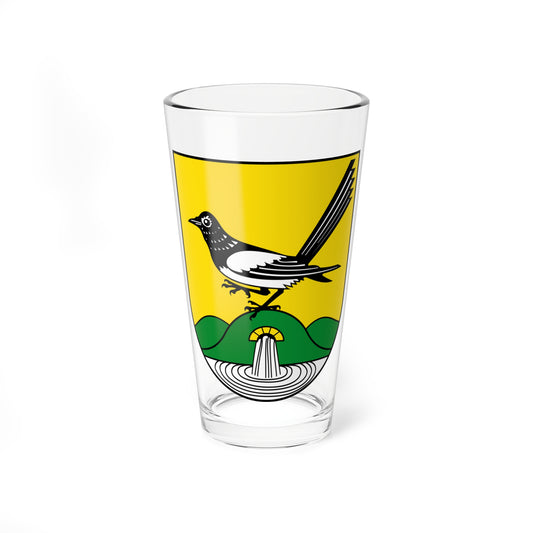 DEU Bad Elster COA (Germany) (Coat of Arms) Pint Glass 16oz