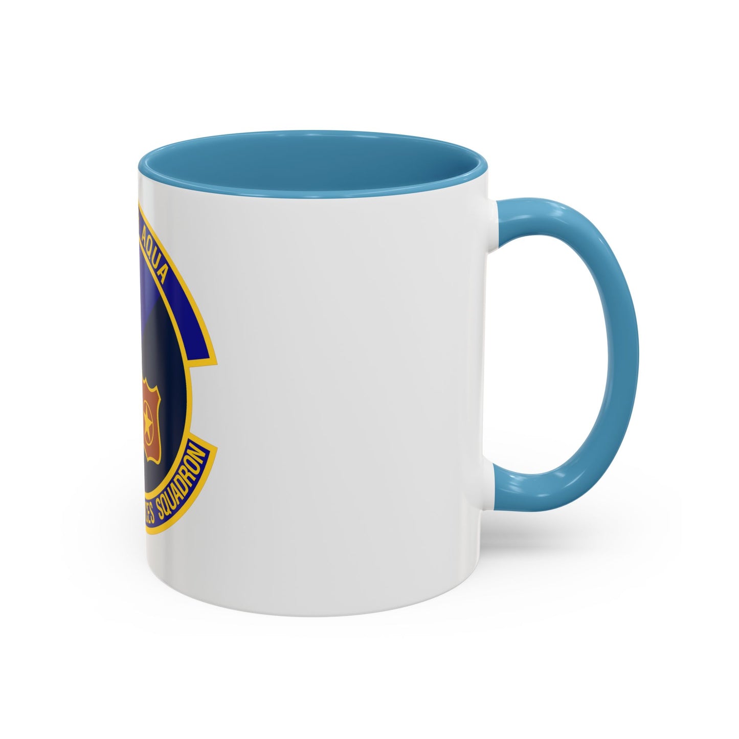 628th Security Forces Squadron (U.S. Air Force) Accent Coffee Mug