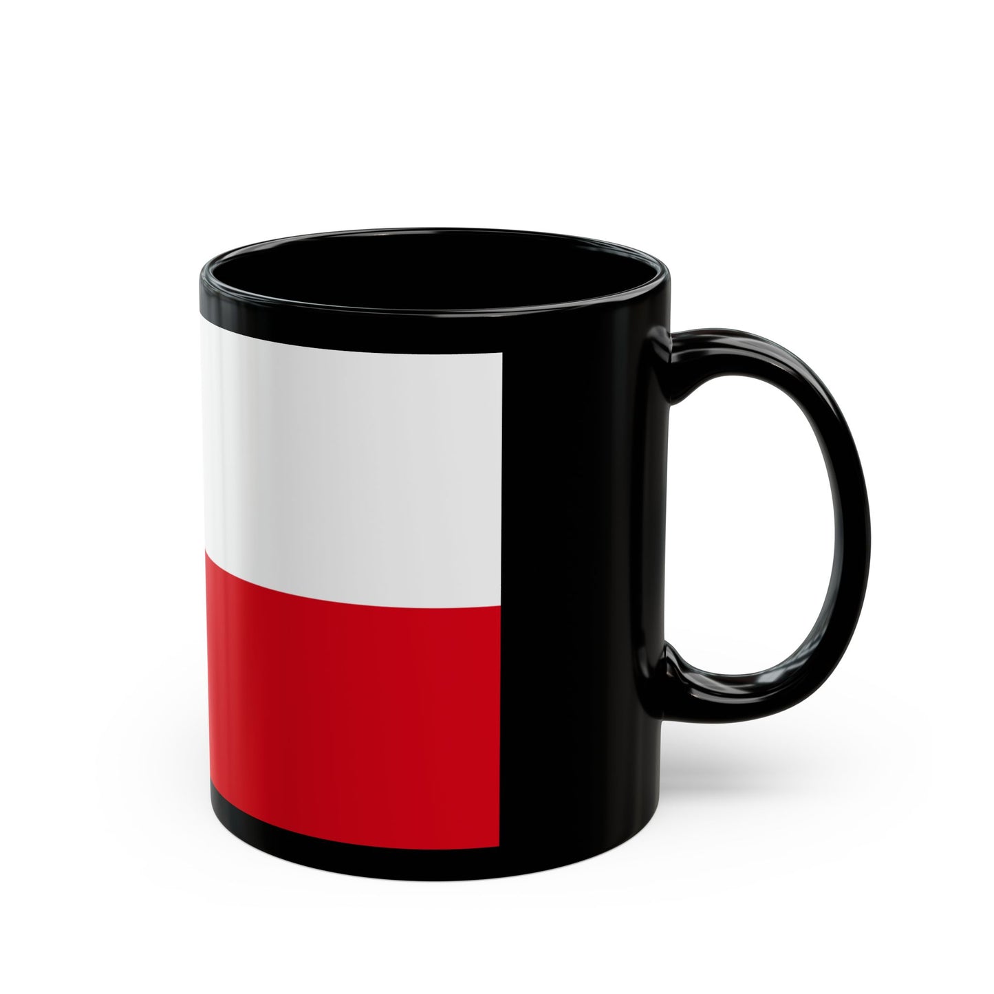 Flag of Frankfurt am Main Germany - Black Coffee Mug-Go Mug Yourself