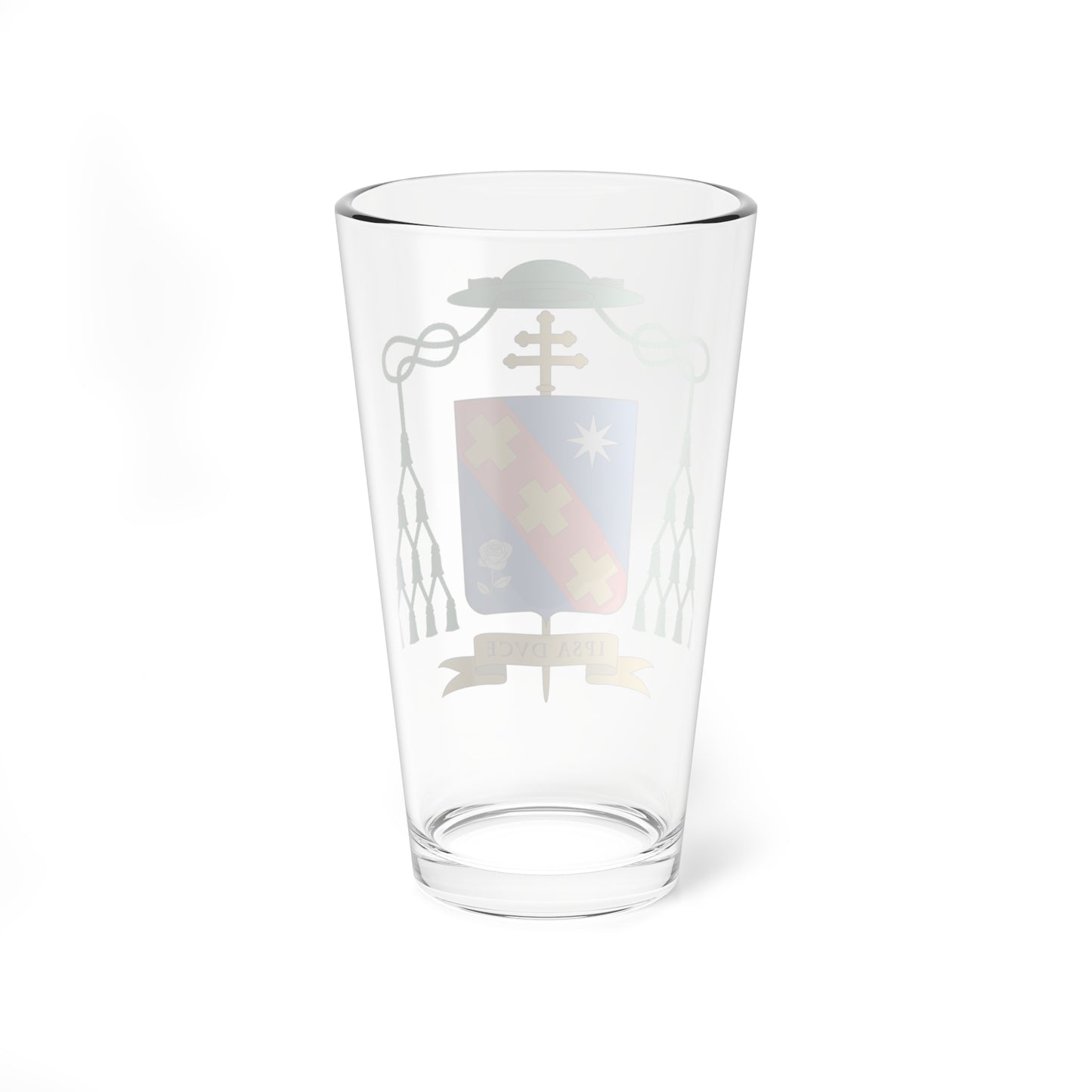 Escudo de Fernando Sáenz Lacalle (Spain) (Coat of Arms) Pint Glass 16oz