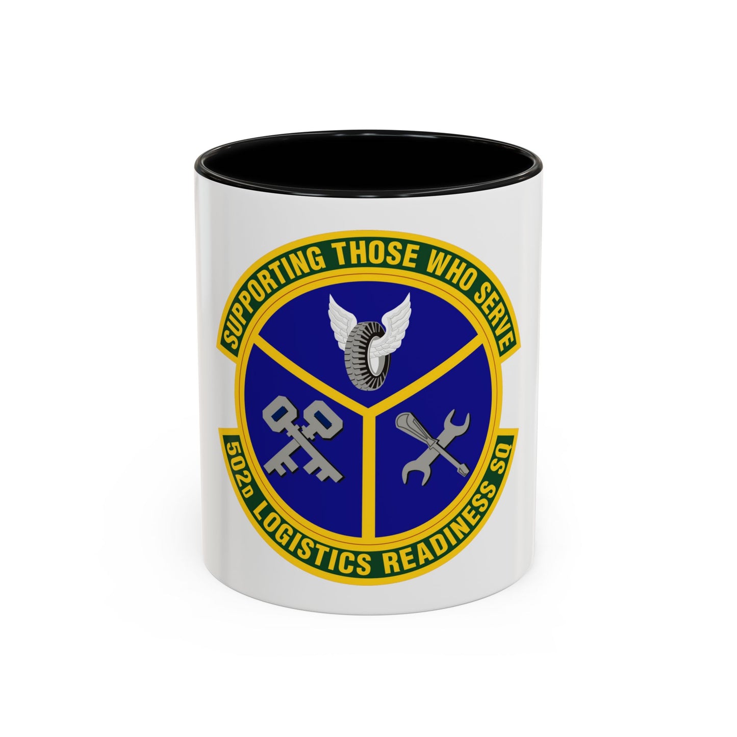 502d Logistics Readiness Squadron (U.S. Air Force) Accent Coffee Mug