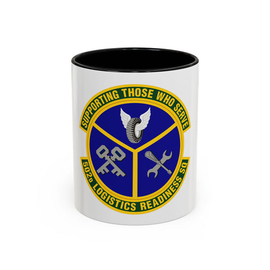 502d Logistics Readiness Squadron (U.S. Air Force) Accent Coffee Mug