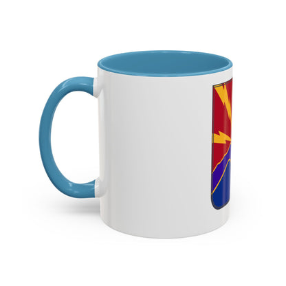 593rd Field Artillery Battalion v2 (U.S. Army) Accent Coffee Mug