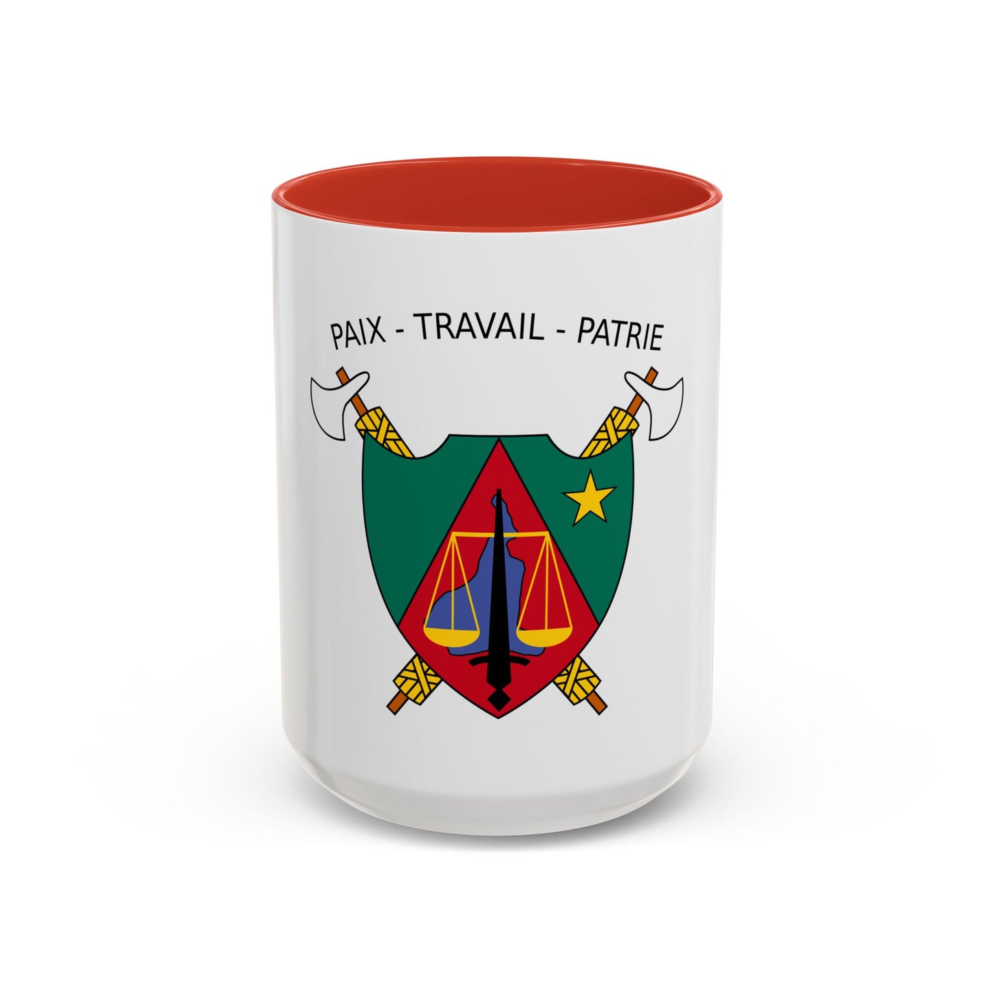 Coat of Arms of Cameroon (1975-1986) - Accent Coffee Mug