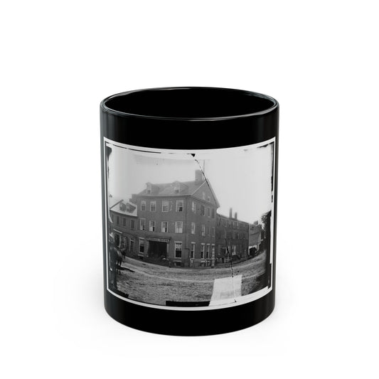 Alexandria, Virginia. The Marshall House (U.S. Civil War) Black Coffee Mug