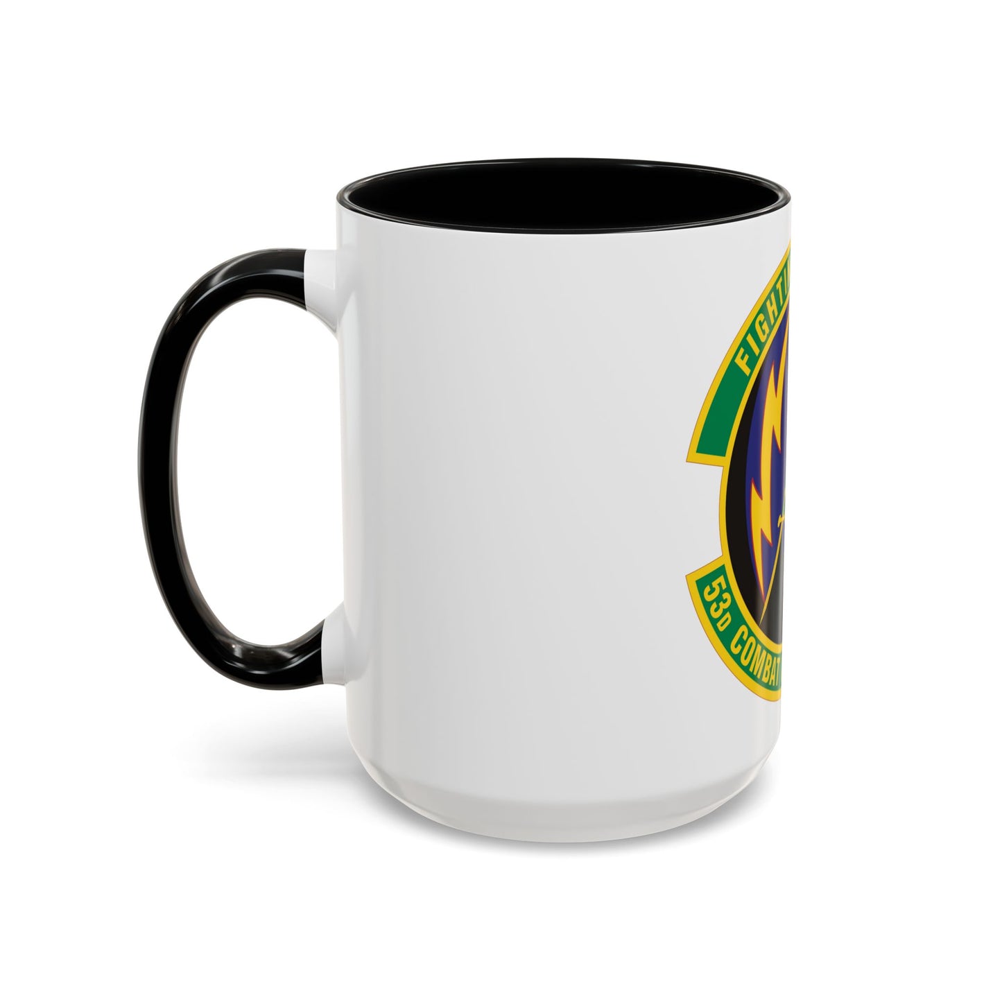 53d Combat Communications Squadron (U.S. Air Force) Accent Coffee Mug