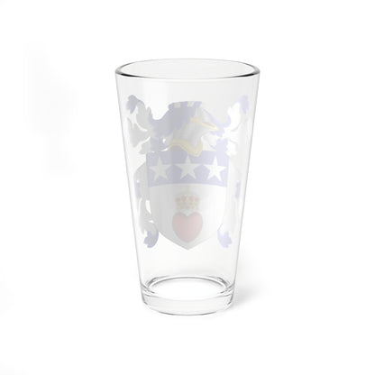 Coat of Arms of William Douglas (United States) (Coat of Arms) Pint Glass 16oz