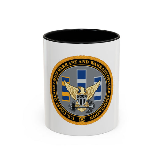 USCG CWO (U.S. Coast Guard) Accent Coffee Mug