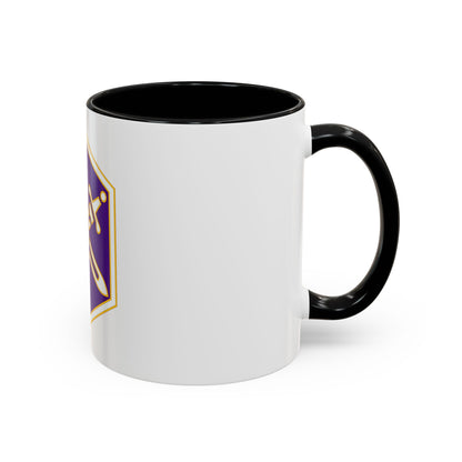 85 Civil Affairs Brigade 2 (U.S. Army) Accent Coffee Mug