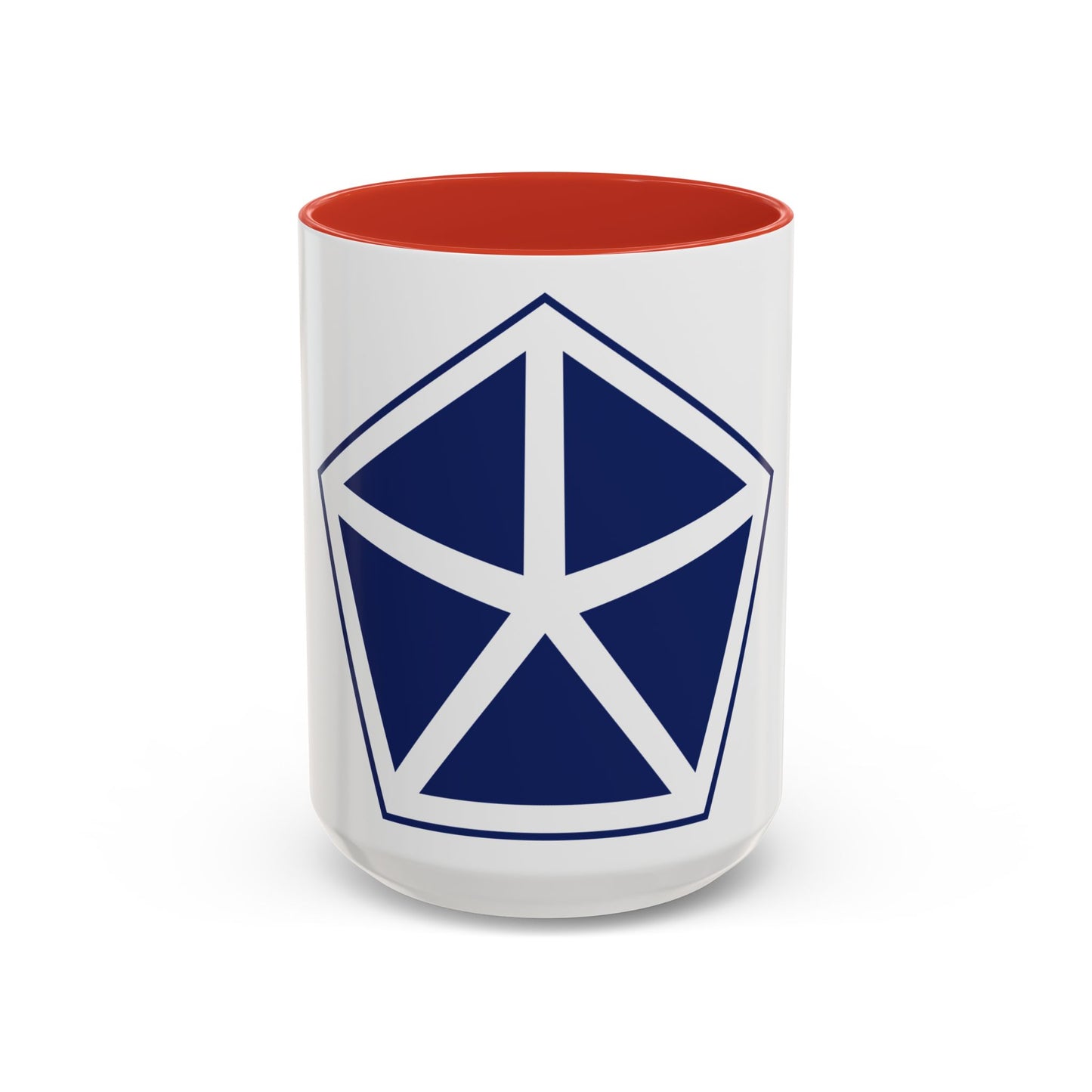 V Corps United States (U.S. Army) Accent Coffee Mug