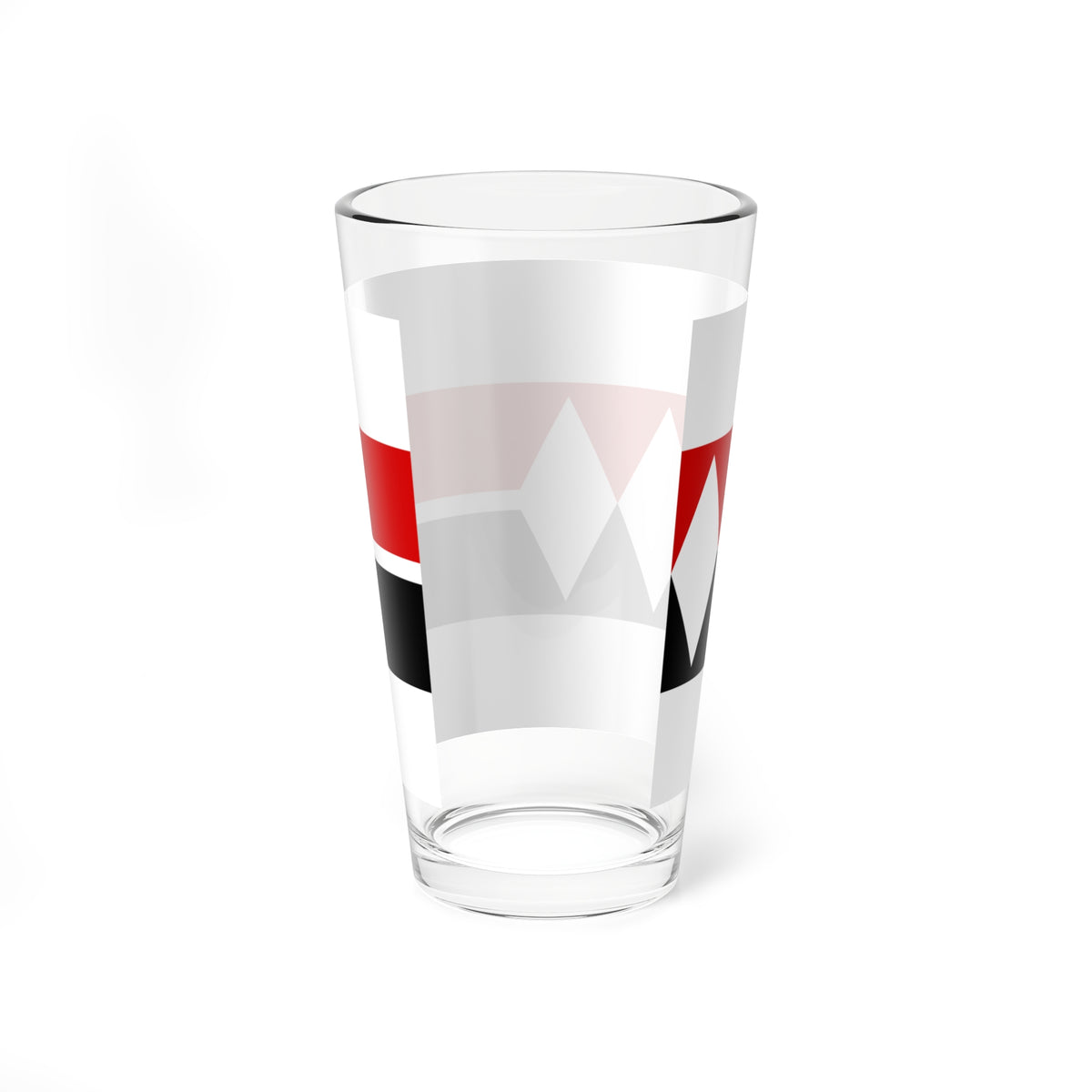 Saarijärvi.lippu (Finland) Pint Glass 16oz