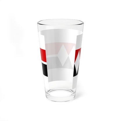 Saarijärvi.lippu (Finland) Pint Glass 16oz