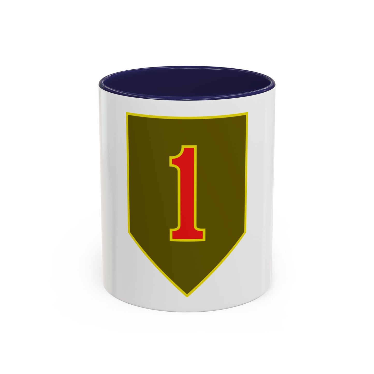 1st Infantry Division (U.S. Army) Accent Coffee Mug