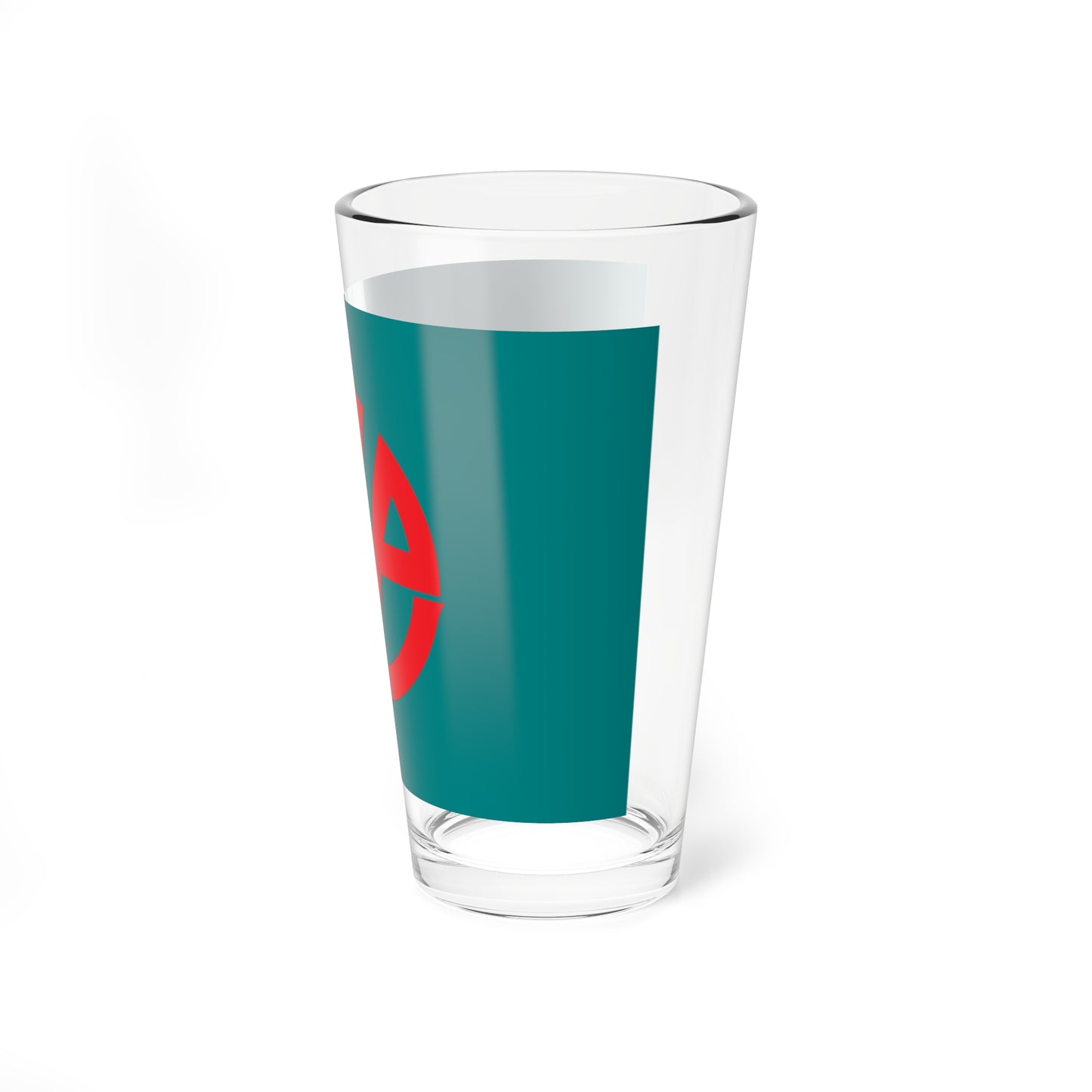 Flag of Miharu Fukushima (Japan) Pint Glass 16oz