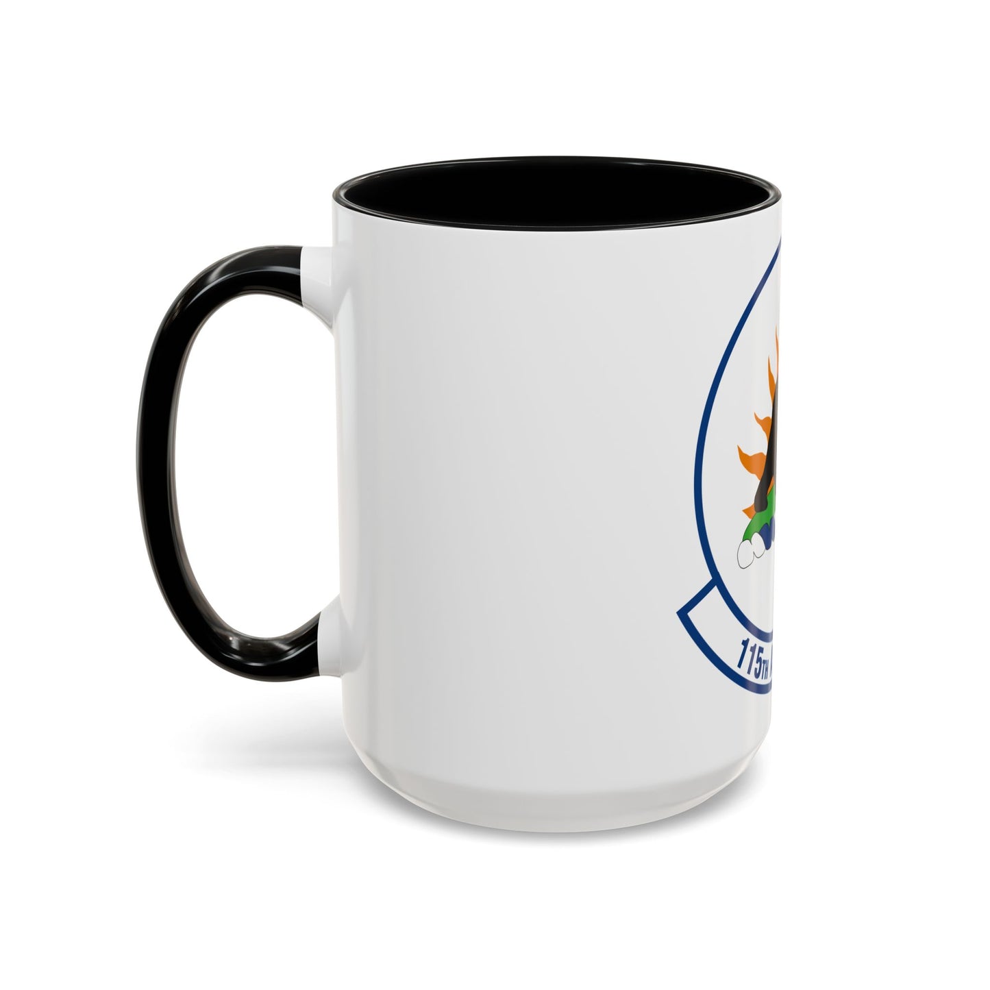 115 Airlift Squadron (U.S. Air Force) Accent Coffee Mug