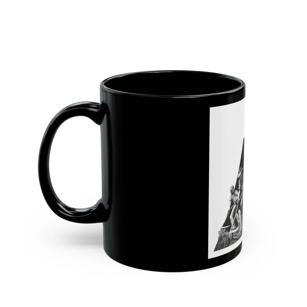 Ford vs Wiggins, 1934 - Black Coffee Mug-Go Mug Yourself