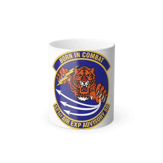 521st Air Expeditionary Advisory Squadron (U.S. Air Force) Color Changing Coffee Mug 11oz - Go Mug Yourself