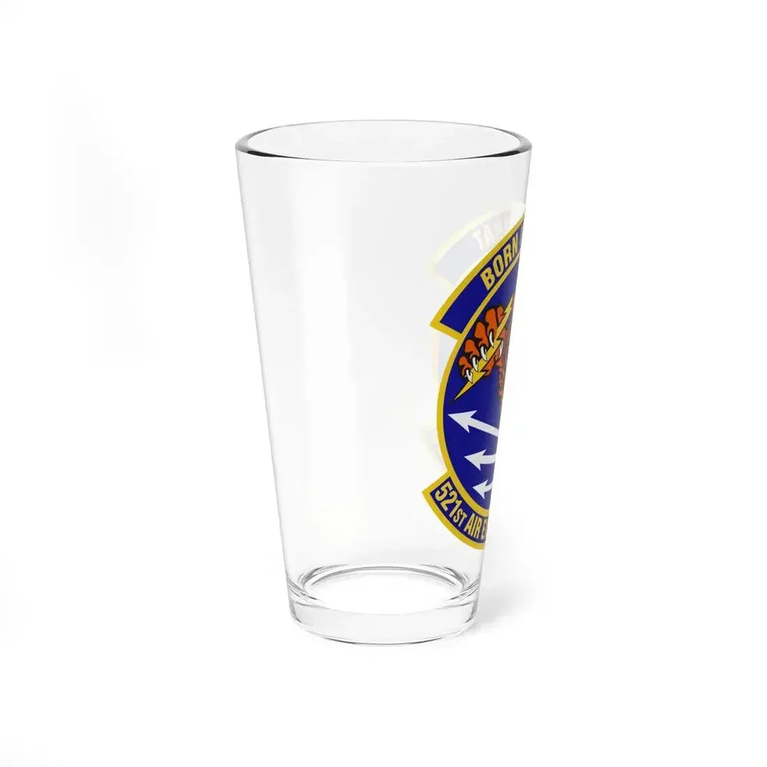 521st Air Expeditionary Advisory Squadron (U.S. Air Force) Pint Glass 16oz - Go Mug Yourself