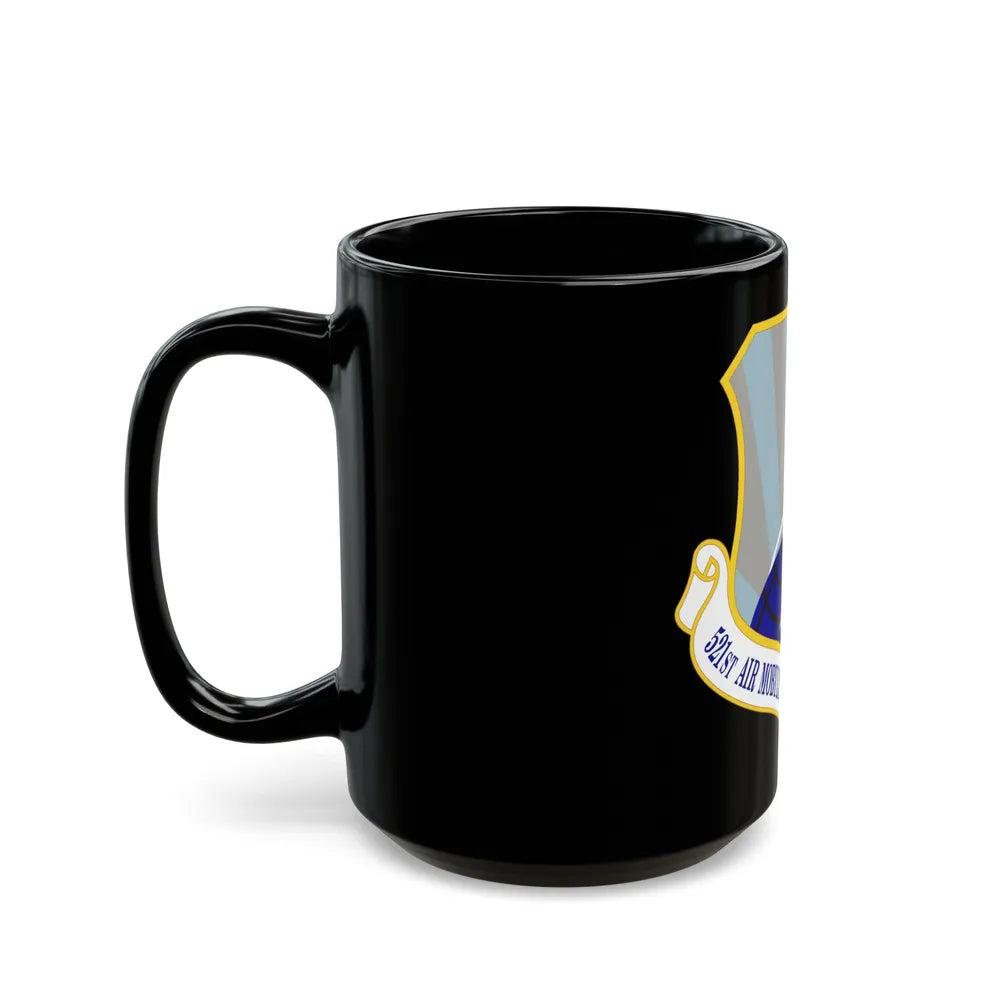 521st Air Mobility Operations Group (U.S. Air Force) Black Coffee Mug-Go Mug Yourself