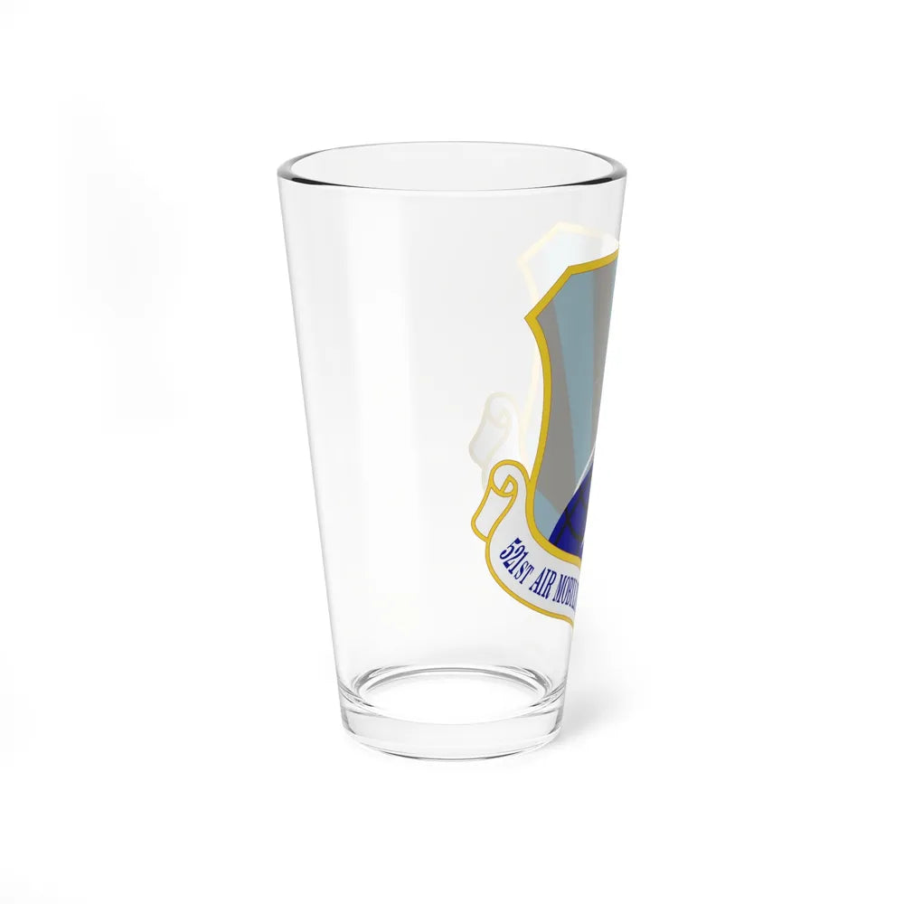 521st Air Mobility Operations Group (U.S. Air Force) Pint Glass 16oz-Go Mug Yourself