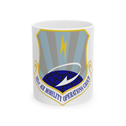 521st Air Mobility Operations Group (U.S. Air Force) White Coffee Mug-11oz-Go Mug Yourself