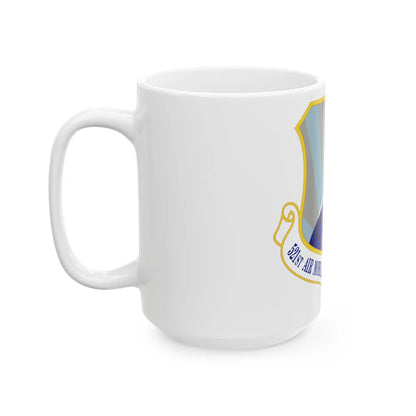 521st Air Mobility Operations Group (U.S. Air Force) White Coffee Mug-Go Mug Yourself