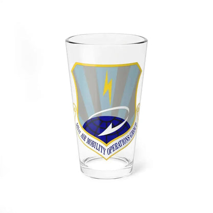 521st Air Mobility Operations Group (U.S. Air Force) Pint Glass 16oz 16oz - Go Mug Yourself