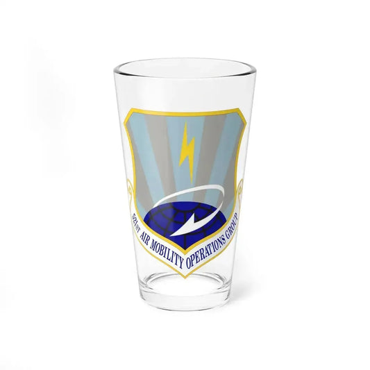 521st Air Mobility Operations Group (U.S. Air Force) Pint Glass 16oz 16oz - Go Mug Yourself