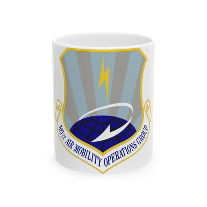 521st Air Mobility Operations Group (U.S. Air Force) White Coffee Mug 11oz - Go Mug Yourself