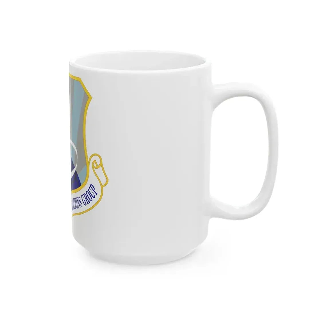 521st Air Mobility Operations Group (U.S. Air Force) White Coffee Mug - Go Mug Yourself