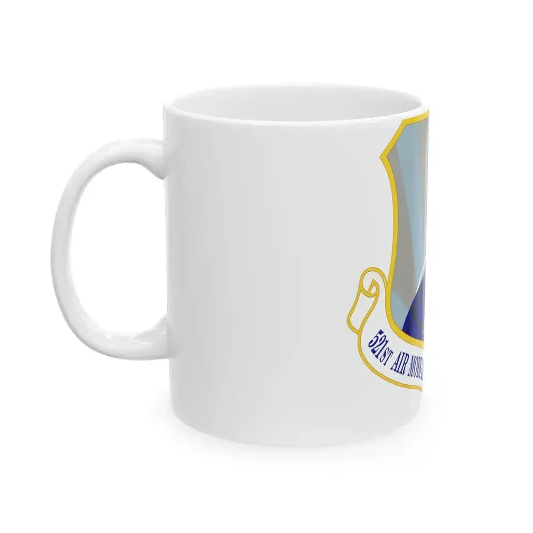 521st Air Mobility Operations Group (U.S. Air Force) White Coffee Mug - Go Mug Yourself