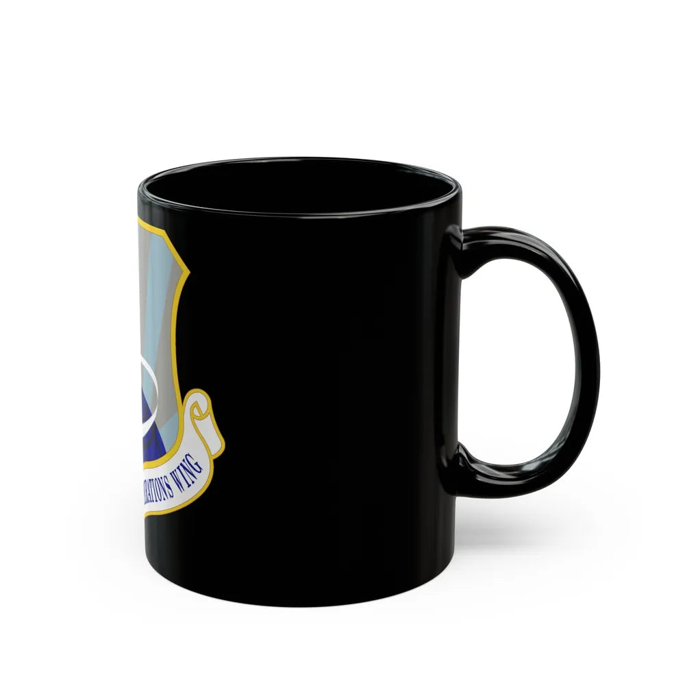 521st Air Mobility Operations Wing (U.S. Air Force) Black Coffee Mug-Go Mug Yourself