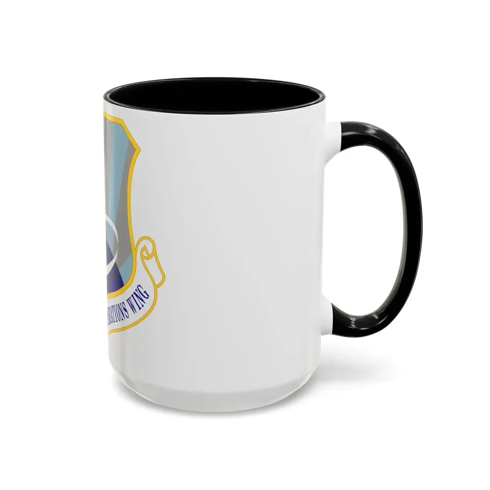 521st Air Mobility Operations Wing (U.S. Air Force) Accent Coffee Mug - Go Mug Yourself