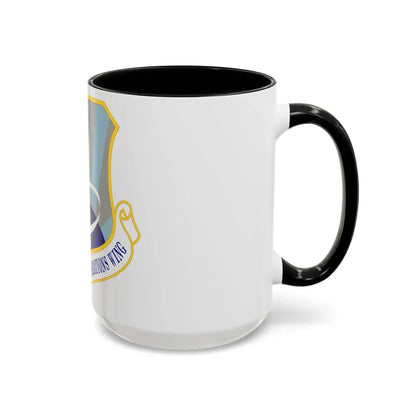 521st Air Mobility Operations Wing (U.S. Air Force) Accent Coffee Mug - Go Mug Yourself