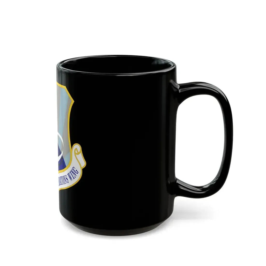 521st Air Mobility Operations Wing (U.S. Air Force) Black Coffee Mug - Go Mug Yourself