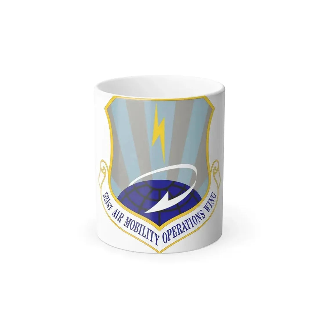 521st Air Mobility Operations Wing (U.S. Air Force) Color Changing Coffee Mug 11oz - Go Mug Yourself