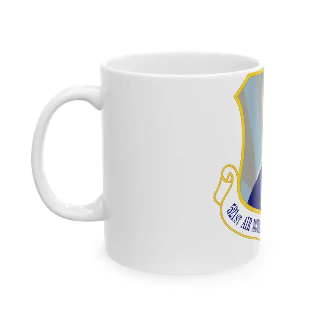 521st Air Mobility Operations Wing (U.S. Air Force) White Coffee Mug - Go Mug Yourself