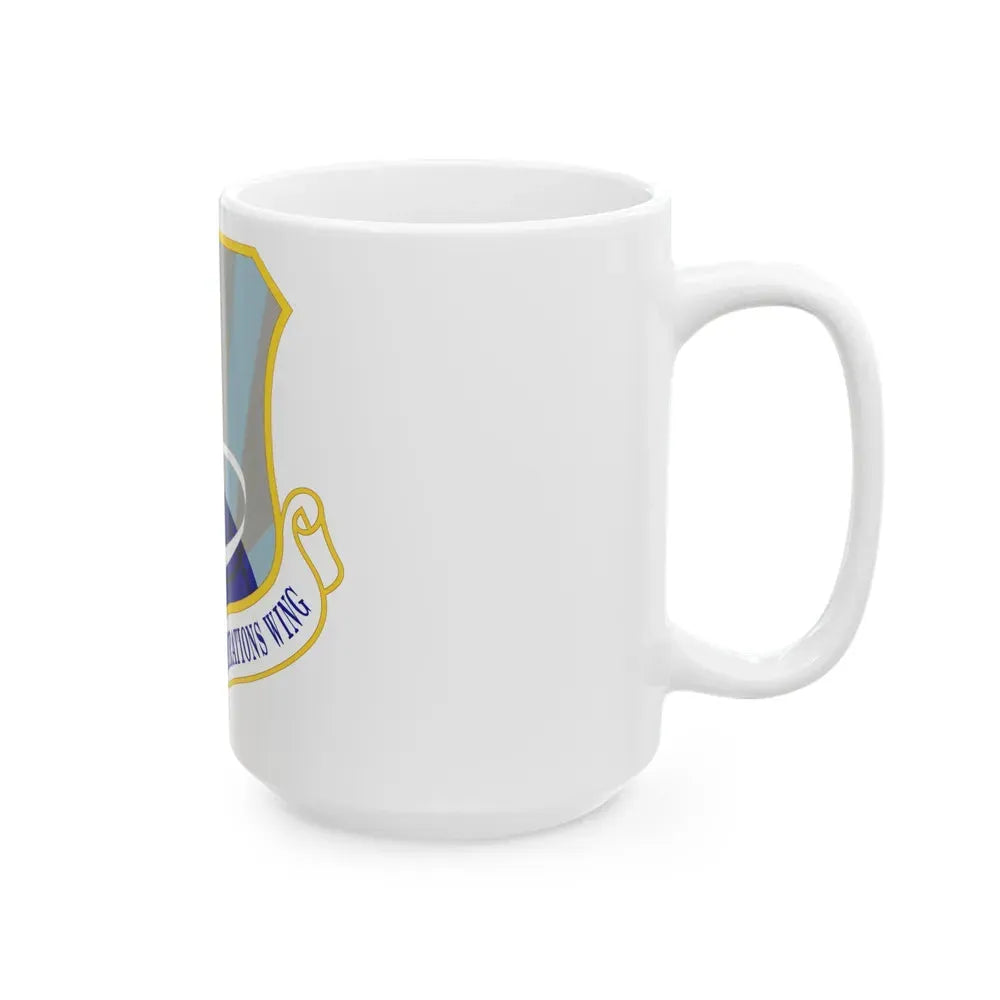 521st Air Mobility Operations Wing (U.S. Air Force) White Coffee Mug - Go Mug Yourself